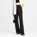Women's Wide-Leg Straight Trousers - Summer Casual Pants