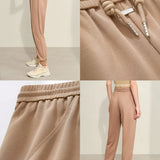 Women's Minimalist Loose Patchwork Pants - Casual Streetwear