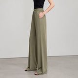 Women's Wide-Leg Straight Trousers - Summer Casual Pants